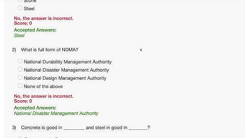 NPTEL » Introduction to Civil Engineering Profession | Week:5 Quiz : Practice Assignment-5 Solution