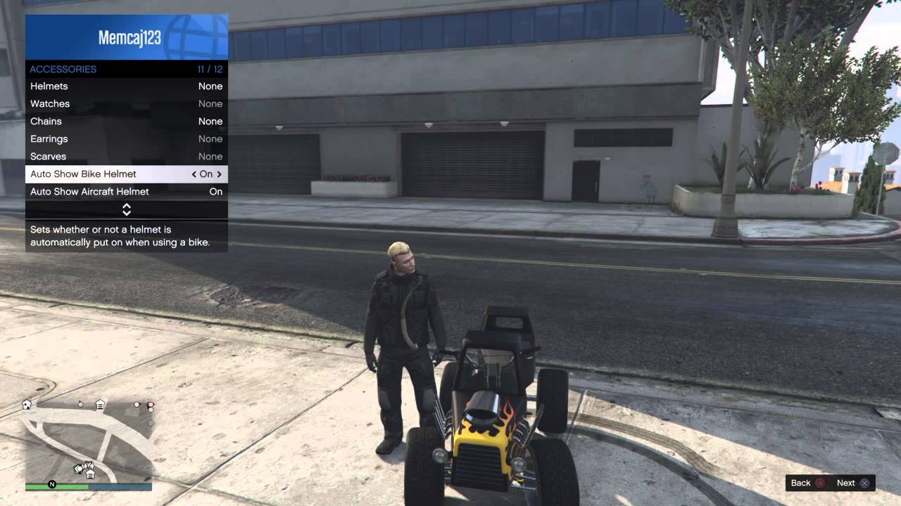 Grand Theft Auto V online.How to wear a mask and a helmet!!!!!!!! YouTube