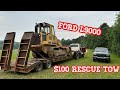 UNBELIEVABLE Ford L9000 Rescues My Highlift For $100.. (you get what you pay for)