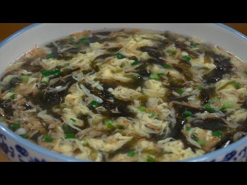 為什麼你做的紫菜蛋汤腥味重，而且還不絲滑呢，原來一直做錯了，分享老漁民教我方法，滿滿的海鮮味#like #美食分享 #家常菜 #delicious
