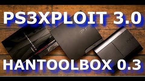 DESBLOQUEIO PS3: PS3XPLOIT 3.0 HAN TOOLBOX 0.3 DOWNLOAD