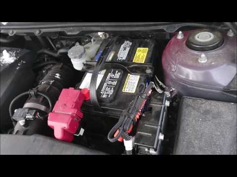 HOW TO REPLACE OR CHANGE CAR BATTERY IN SUZUKI KIZASHI 2011