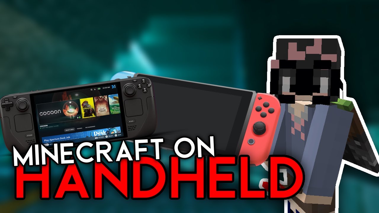Minecraft is AWESOME on Handhelds - YouTube