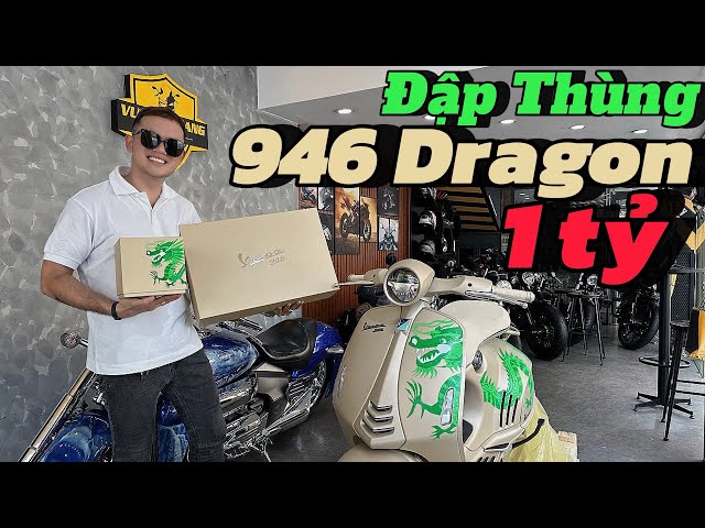 Vespa 946 Dragon có gì mà giá lên tới 1 tỷ? Vuong Khang Motor đập thùng siêu phẩm 2024 class=