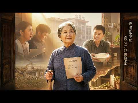 裝窮試探遭長子嫌棄，寒心投奔清貧幼子。錢財拆不散骨肉真情！#亲情 #drama #故事 #短剧 #必看 #乡村