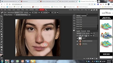 Even the skin tone in photopea