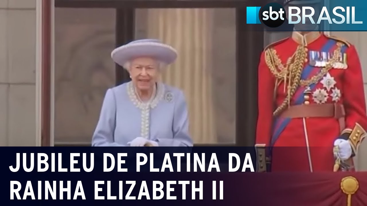Jubileu de Platina: dia é marcado por homenagens à rainha Elizabeth II | SBT Brasil (02/06/22)