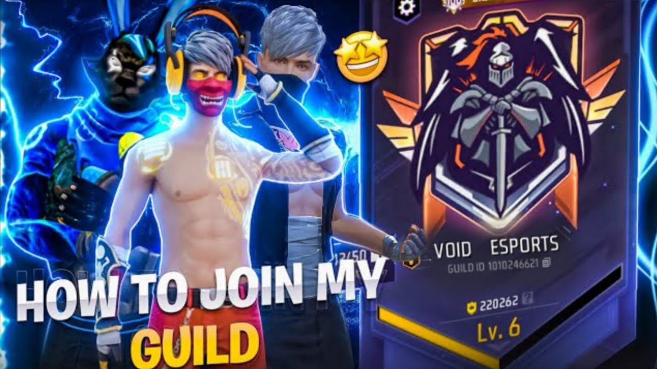 how to join VOID ESPORTS guild like ng esports guild free fire - YouTube