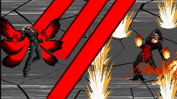 MUGEN Blood Nao vs Black Moon Element