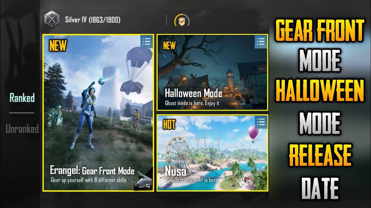 pubg halloween mode 2024