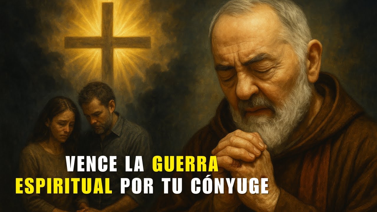 PADRE PÍO REVELA: VENCE LA GUERRA ESPIRITUAL POR TU CÓNYUGE Y PROTEGE TU MATRIMONIO