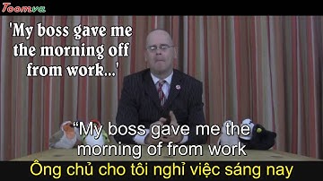 Học tiếng Anh cung Mr dancan - Bài 5 - Good and bad