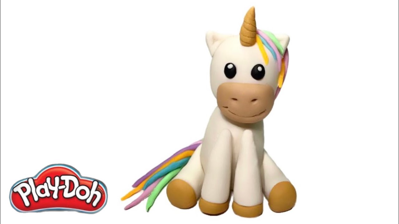 How to Make Unicorn with Play Doh