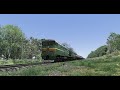 3ТЭ10м-0037. Train Simulator. Маршрут Шевченко - Цветково. Тесты.