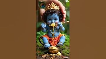 Tinylittle krishna❤ #krishna #gopal #cute #krishnalove #kanha #kanhaiya #trending#shorts #makhanchor