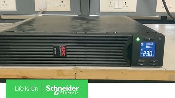 How to Enable Manual Bypass Mode in SRC2KUXI Through the Display | Schneider Electric Support