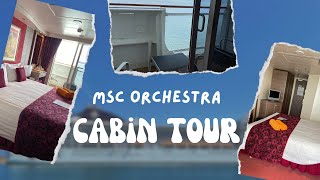 MSC Orchestra Balcony Cabin Tour