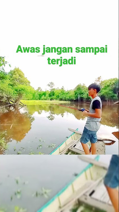 casting toman // awas jangan sampai terjadi // joran patah #shorts