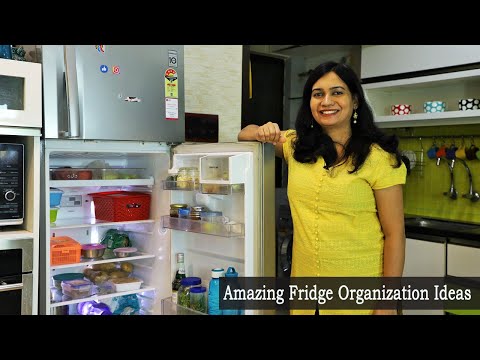 फ्रिज वमध्ये वस्तू व्यवस्थित कशा ठेवाव्यात | How to organize Fridge | Fridge Organization Tips