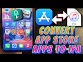 How To Convert App Store Apps to IPA File No PC\JB (AppDump2 Tools)