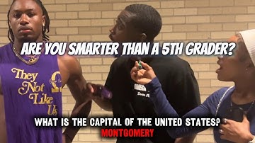 Are You Smarter Than A 5th Grader? | University of Houston | Public Interviews