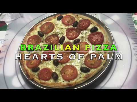 Brazilian Hearts of Palm Pizza - Homemade Pizza