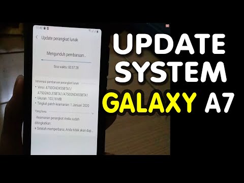 Cara Update System Samsung Galaxy  A7  (Pembaruan Perangkat Lunak)