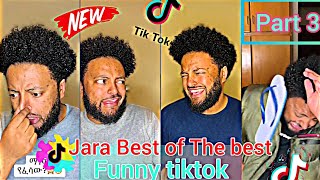 🔴Jara Tesfaye Funny tiktok Part 3 Ethiopian funny tiktok video ጃራ ተስፋዬ በአሳቅ ገደለን || seifu on ebs