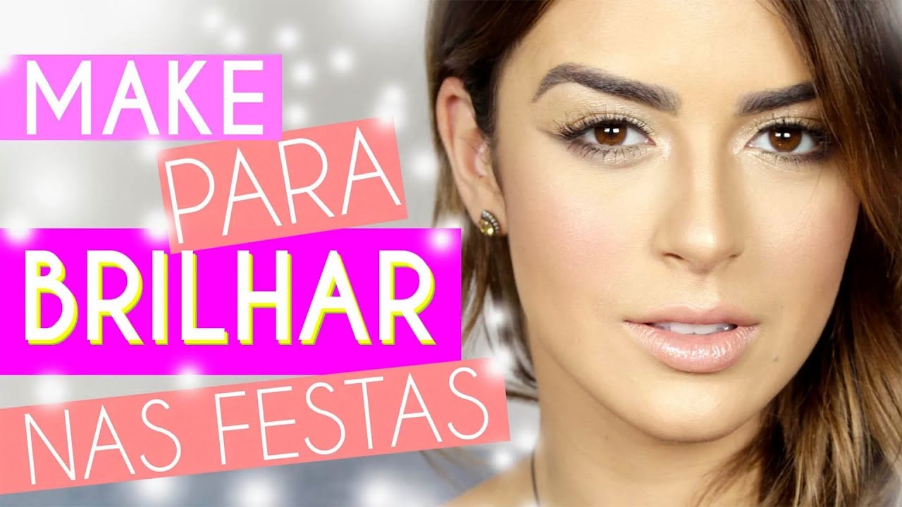 Maquiagem para brilhar nas festas by Mariana Saad