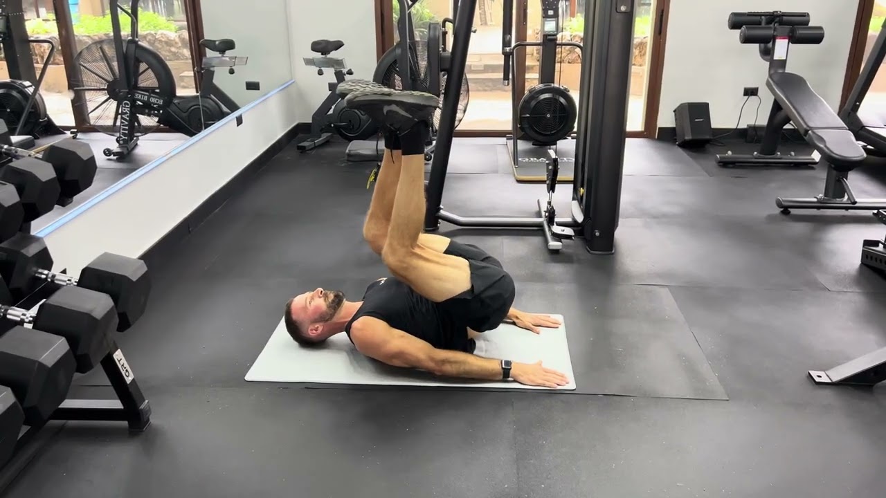 Supine Ab Corkscrew — Quick Technique Demo