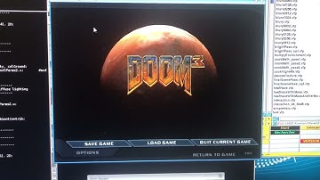 Doom3 AmigaOS4 EGL_Wrap Warp3DNOVA and Opengles2,  the first version with a native shaders W.I.P