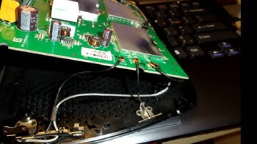 WRT610n CISCO - inside the router and connect the antennas order (Linksys)(router disassembly)