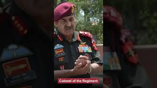 Why is Lt Gen Paramjit Singh wearing Colonel Rank?