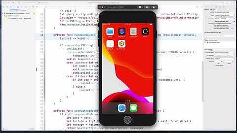 Udemy student question: Caching a city (iOS 13 & Swift 5: RESTFul API Weather App with Alamofire 5)