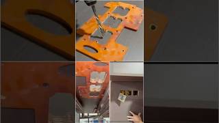DIY Cabinet Installation & Power Socket Cutout | Smart Interior Design Idea