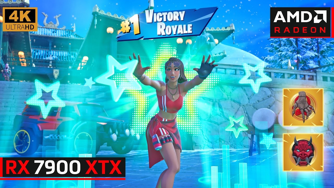 Fortnite BOARDWALK RUBY C6 S1 | 4K Max Graphics RT OFF - YouTube