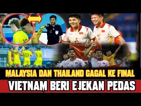 Vietnam Ejek fans Malaysia dan Thailand Menangis karna tak lolos ke final piala AFF U23 2023