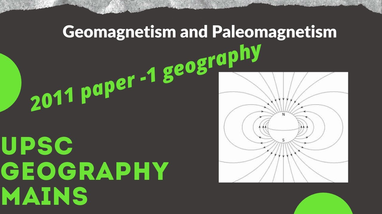 Geomagnetism And Paleomagnetism Geomorphology Geography Mains Upsc