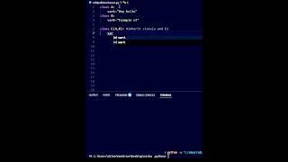 multiple inheritance in python # #correctcoding  #coding #python