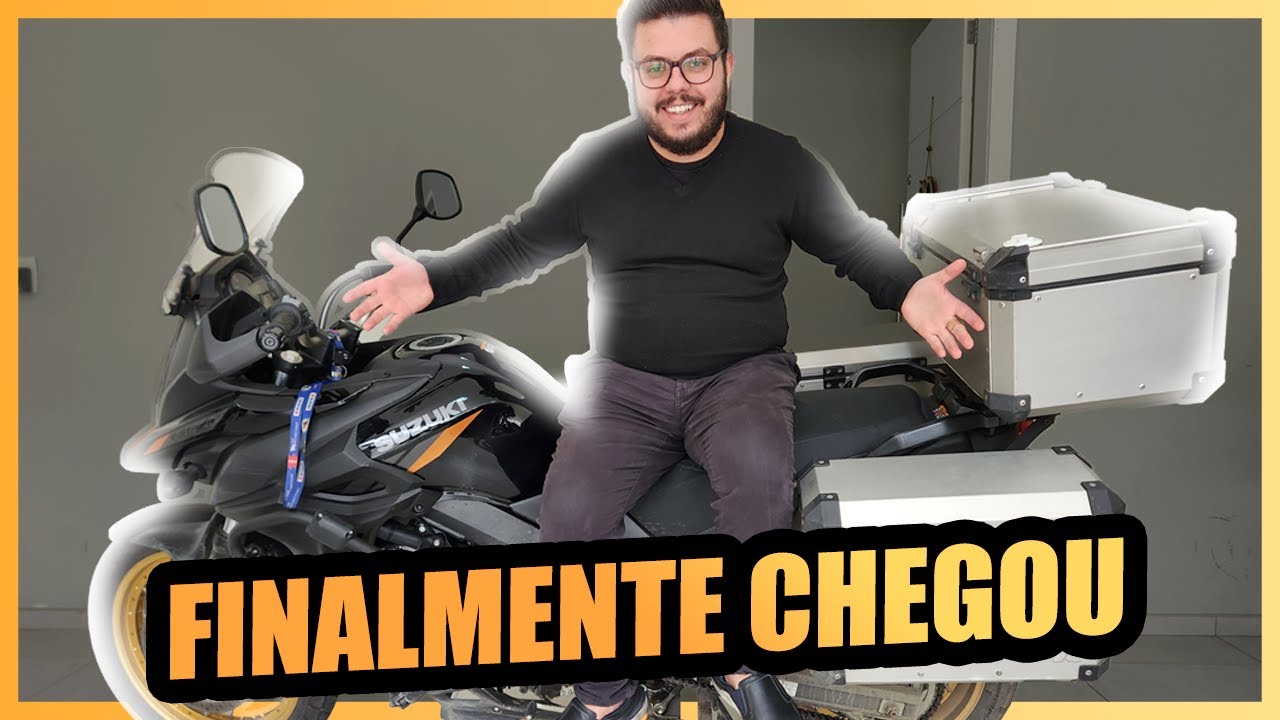FINALMENTE CHEGOU UM TANQUE DE GUERRA NA LOJA *SUZUKI V-STROM 650XT*