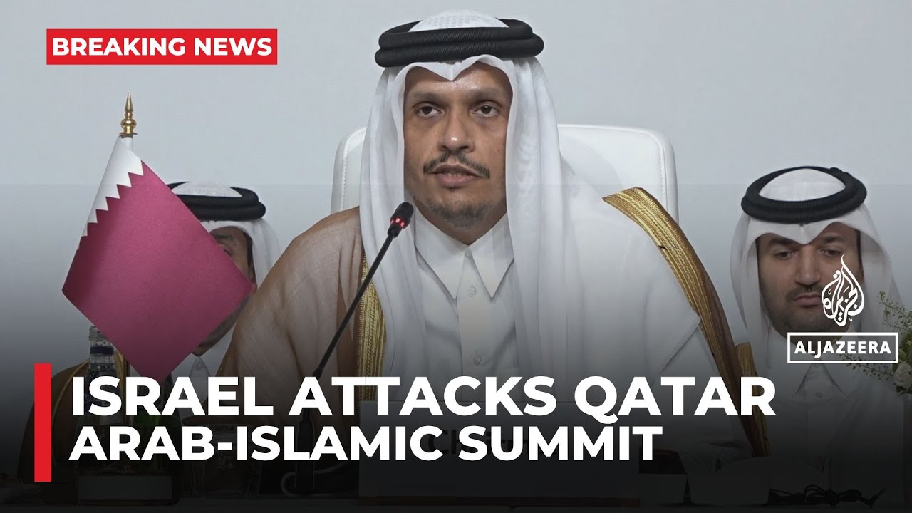 رئيس الوزراء القطري يدعو المجتمع الدولي إلى التخلي عن ازدواجية المعايير ومحاسبة إسرائيل