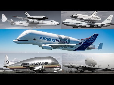 Видео: От Pregnant Guppy до Beluga XL. Самолеты с большими багажниками