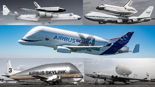 From Pregnant Guppy to Beluga XL. Planes with big trunks