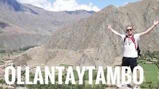 Hiking Past the Ruins of Ollantaytambo Peru