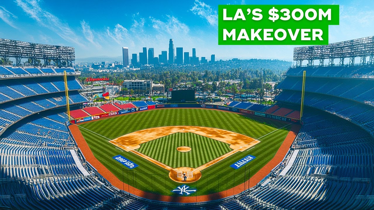 Inside The Dodgers $300m Stadium Upgrade - YouTube