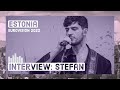 #Eurovision2022: Estonia&#39;s Stefan, &quot;Hope&quot; INTERVIEW [Alesia Michelle]