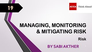 Famous ACCA I Strategic Business Leader (SBL) I Managing Risk - SBL Lecture 19 Profile