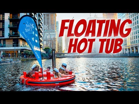 Video: Hot Tub Boats: La Perfetta Fuga Social-distance-friendly