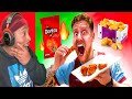 Reaction To Behzinga Making The WEIRDEST Food Combinations
