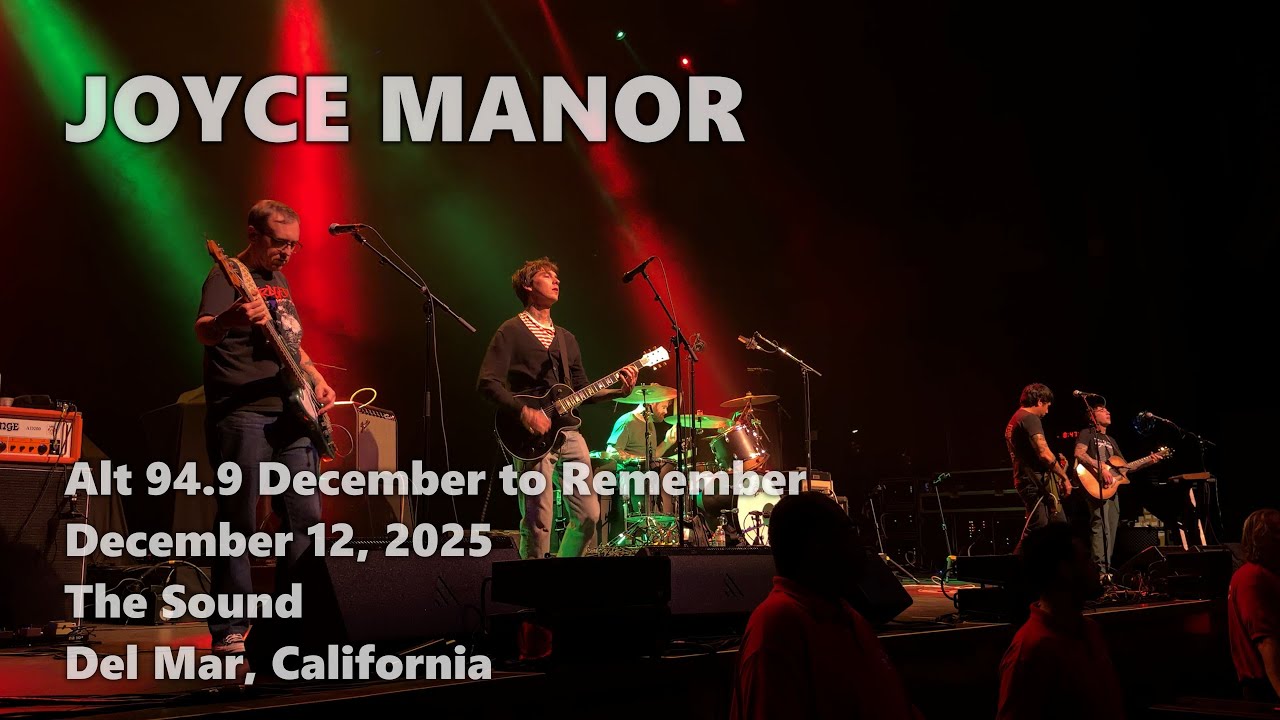 Joyce Manor · 2025-12-12 · The Sound · Del Mar · full live show